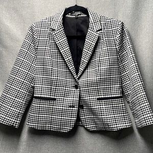 Express checkered blazer